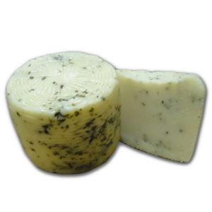 Formaggio pecorino fresco con erba cipollina