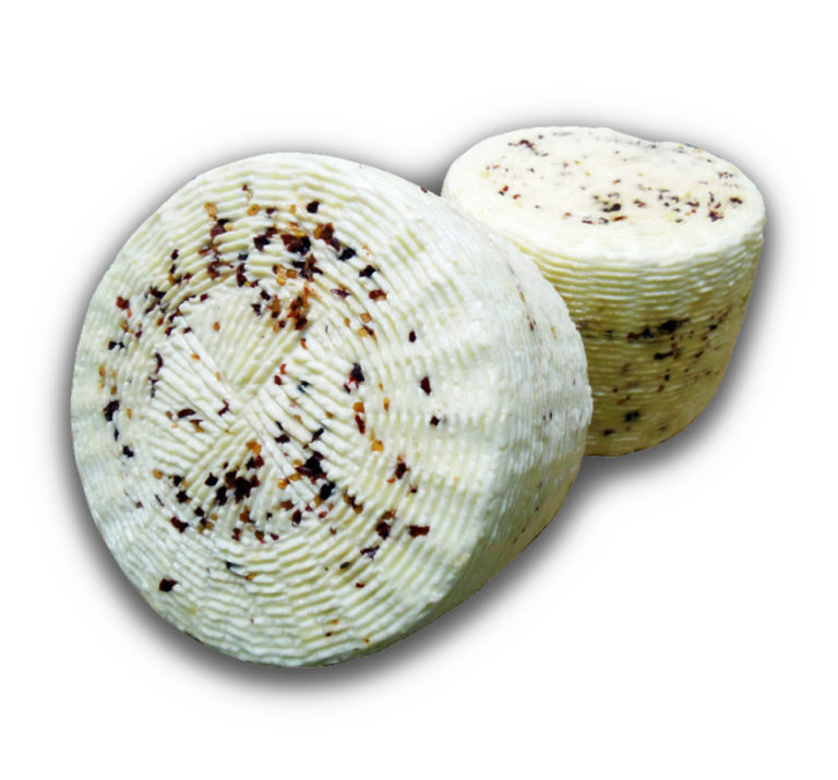 Formaggio pecorino fresco con peperoncino