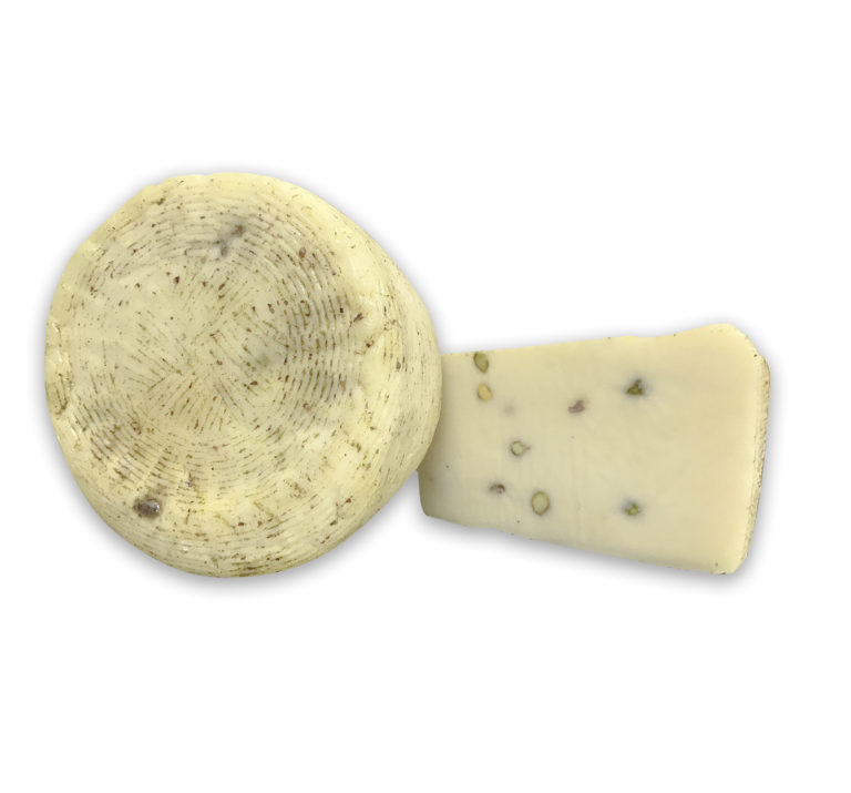 formaggio pecorino fresco al pistacchio